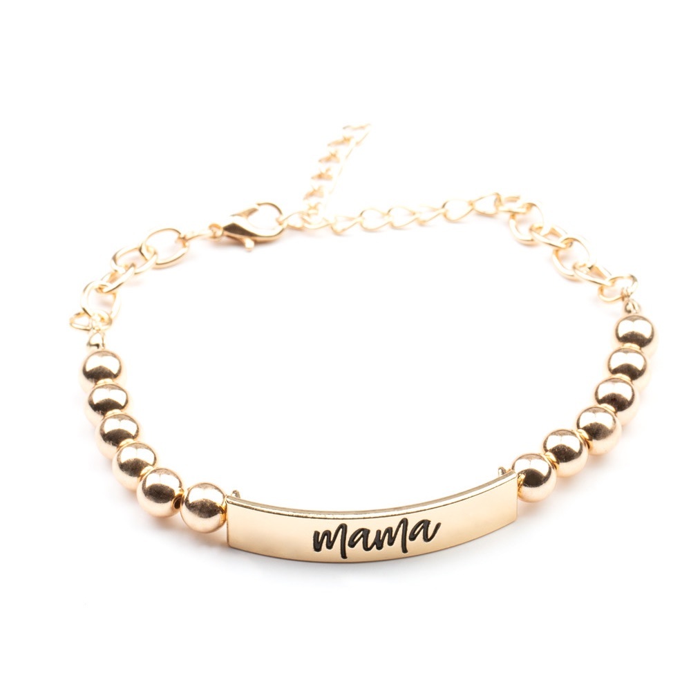 COPY - Mom Squad-Gold bracelet